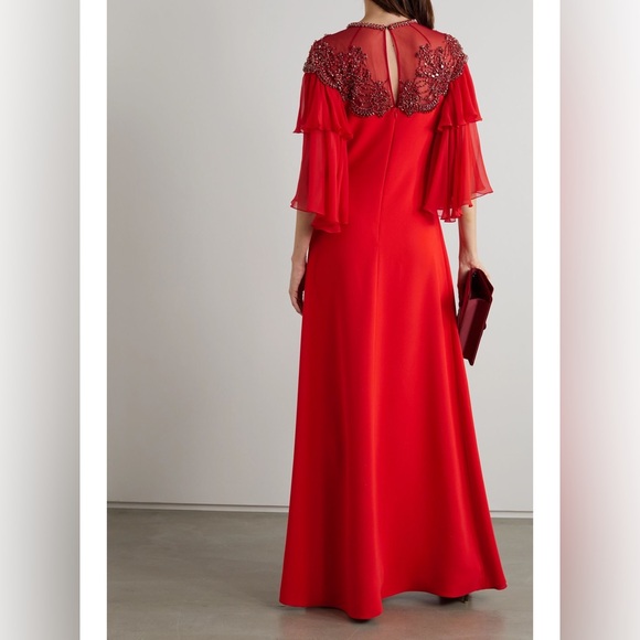 Jenny Packham red embellished gown - Picture 4 of 17